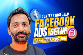 be your facebook ads campaign, fb advertising, instagram marketing manager