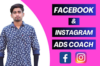 be your facebook ads coach and instagram ads