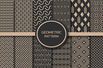 do seamless vector pattern design