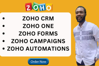 do zoho campaigns, zoho forms, zoho, zoho crm