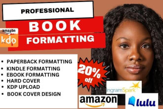 do book formatting, paperback formatting, ebook formatting children book kdp