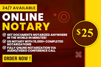 be your nationwide online notary, notarize in minutes