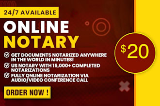 be your documents online, notarize in minutes