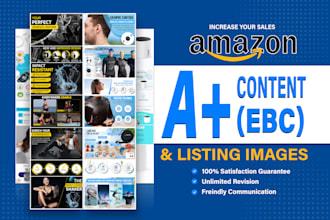 do amazon a plus content ebc design, product photo editing