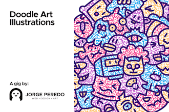 create fantastic doodle art illustrations