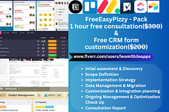 do project management with data visualization on dubsado airtable notion clickup