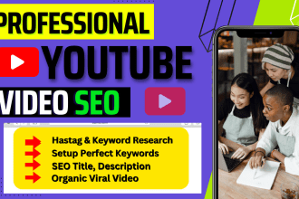 be your video SEO expert on youtube