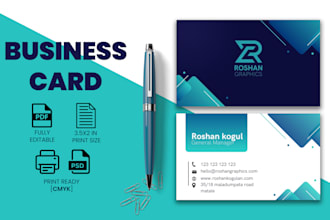 design amazing business cards and greeting cards