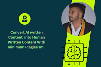 rewrite ai content with limiting the plagiraism