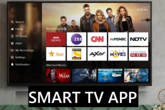 make smart tv app, amazon fire tv app, samsung, roku, android, ios, apple tv app