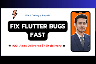 provide expert flutter bug fixes