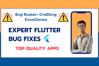 provide expert flutter bug fixes