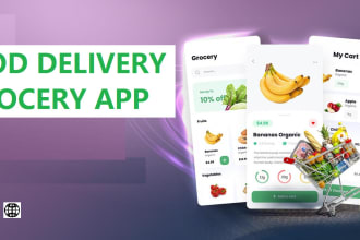 build food, grocery delivery app