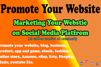 promote and market business website book amazon product reach to target audience