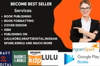 publish book on amazon, ingramspark, lulu, barnes and noble, draft 2 digital