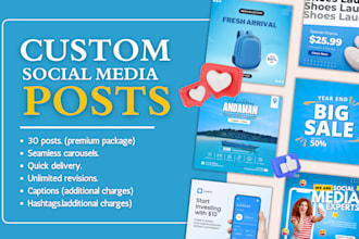 be your instagram content creator for 30 days
