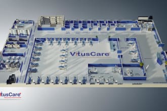 3d floor plan realistic furniture layout