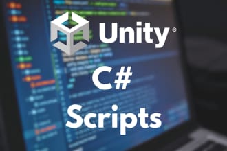 create any unity c sharp script for you