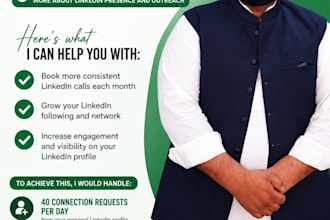manage linkedin sales navigator for you