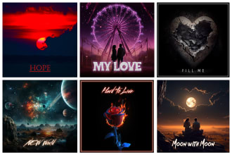 design unique album cover mixtape cover or single  cover art,