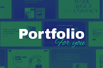 create portfolio website with CV and blog