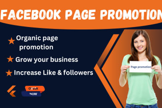 promote your facebook page for fast growth and increase followers