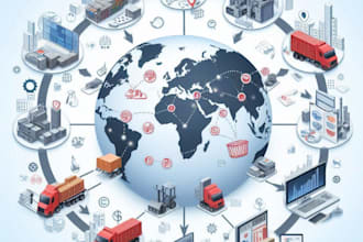 do supply chain research, assigned, facility management, logistics, phd proposal