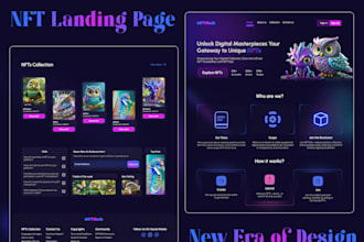design professional landing page using figma