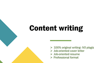 write best resume and cover letter
