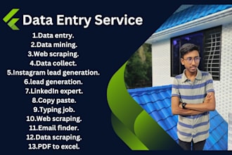 do data entry, typing job,linkedin expert,