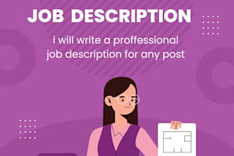 write a perfect job description requirements for any post