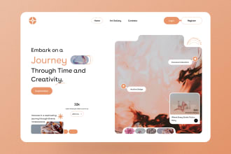 design or redesign mobile web app UI UX with figma prototype animation