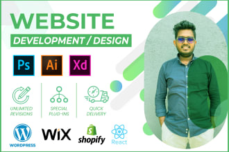 develop and design wordpress, ecommerce website