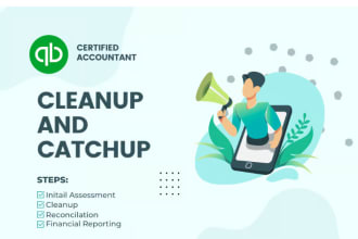 clean up catch up or migrate data to quickbooks desktop or online