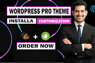 install and customize your wordpress themeforest premium theme and plugin