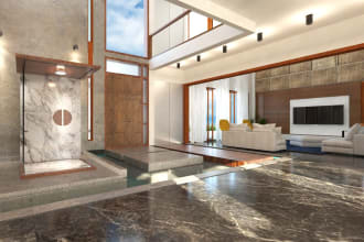 create a 3d bim architectural model in revit