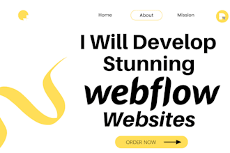 design or develop figma to webflow, webflow website, webflow expert