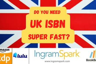 assign your book a UK isbn number and barcode with imprints