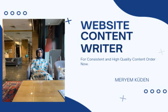 do copywriting and be your SEO website content writer