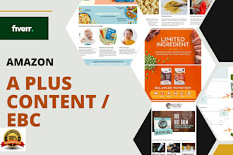 create your amazon a plus content or amazon ebc