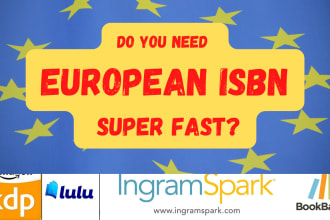 assign your book european isbn number and barcode with imprints