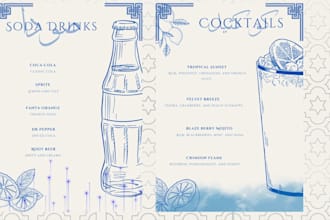 do modern restaurant menu design, food menu, restaurant menu