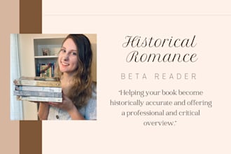 beta read your historical romance novel