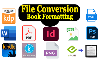file conversion and ebook conversion for amazon kdp