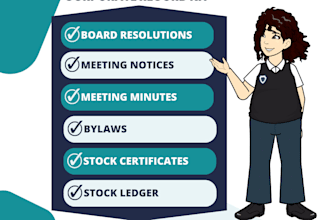 draft corporate records kit for your llc, c corp, or s corp