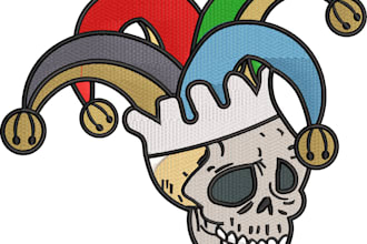 digitize logo into embroidery digitizing dst pes