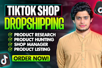 be your tiktok shop VA, listing expert and product research virtual assistant