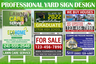 design real estate signs, open house banner