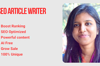 do SEO article writing