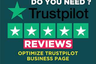 add 5 star positive review on your google, facebook, trustpailot profile